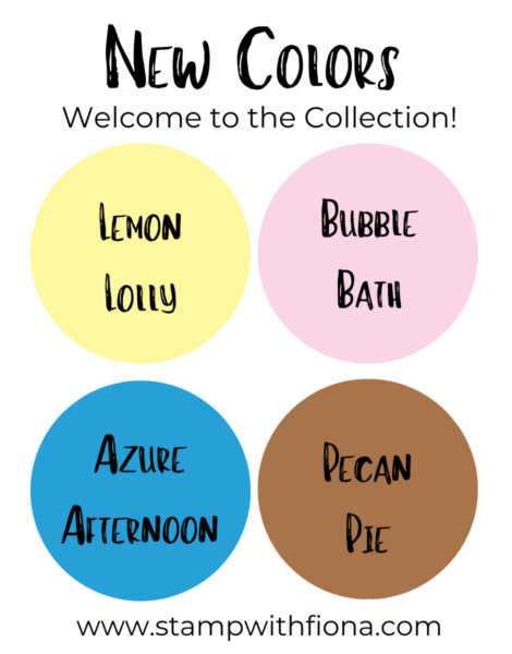 The Stampin Up Colour Refresh 2023